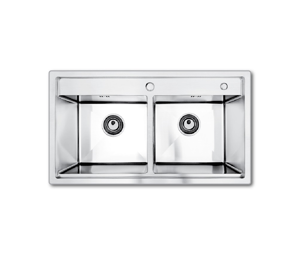 Chậu 2 hố cân SM 8548 G