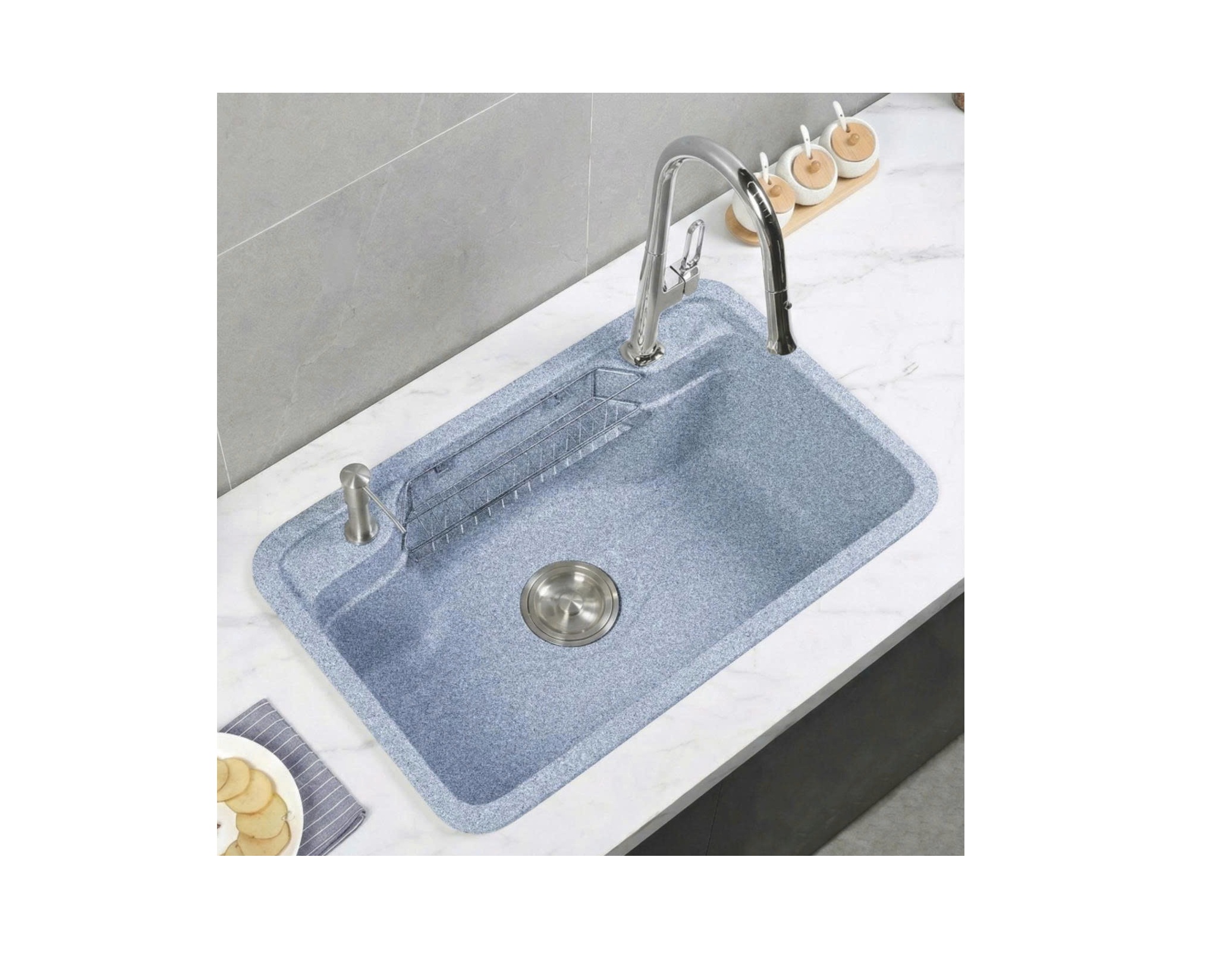 Chậu đá Granite VP 8050 - Image 4